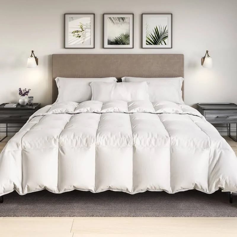 White Comforter View